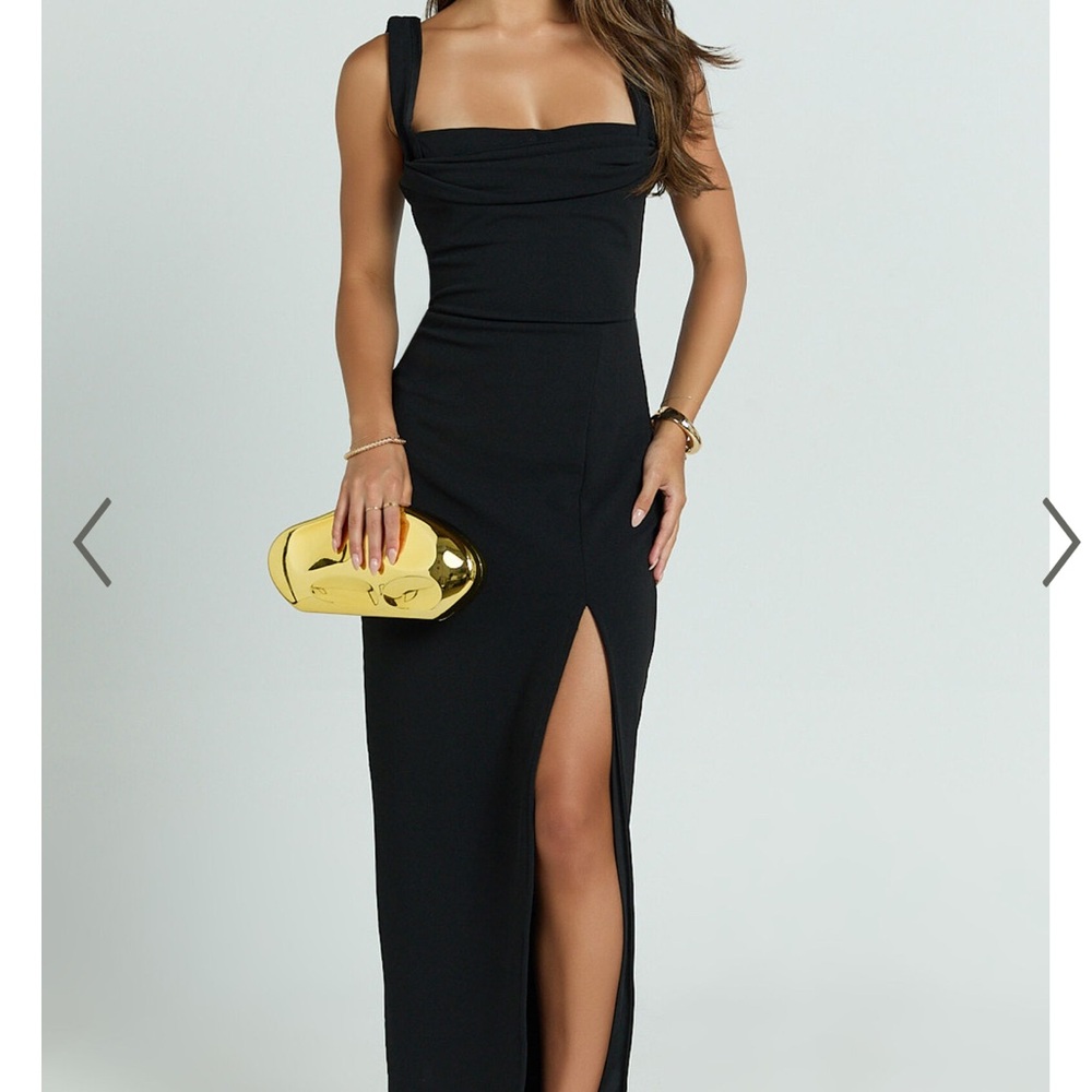 Showpo Donna Cowl Neck Maxi Dress